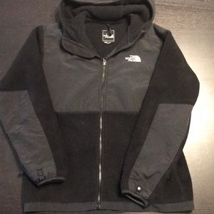 Boys XL Hooded North Face Fleece